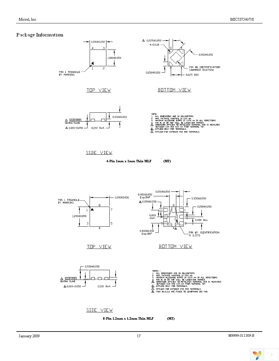 MIC5377YC5 TR Page 17